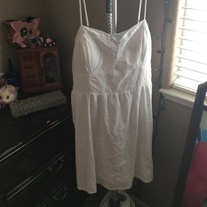 White summer dress