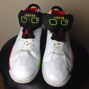 Jordan's size 12, white, some wear