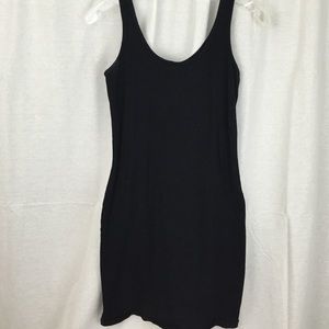 Black body con tshirt dress