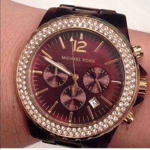 Michael Kors Tortoise Watch