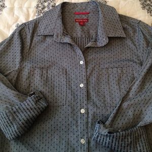 Merona by Target cotton button up shirt S