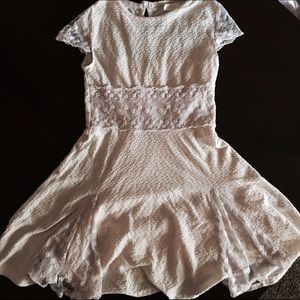 Cremé Lace Dress