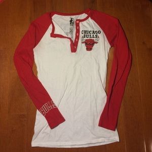Chicago Bulls long sleeve button up shirt