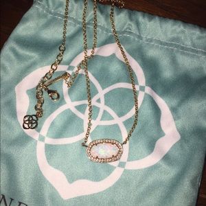 Kendra Scott Opal necklace