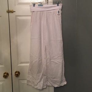 NWT Old Navy White Linen Pants