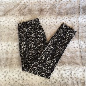 Sloan-Fit Print Ankle Pant