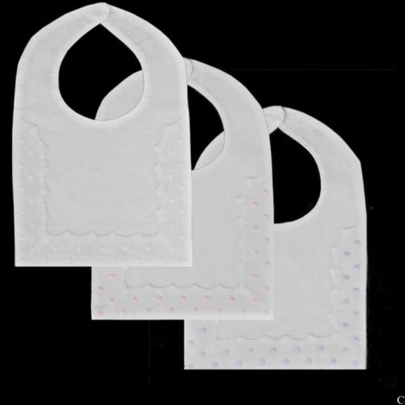 Baby bibs - Swiss dot