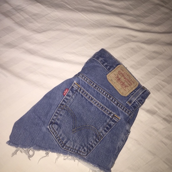 Vintage Levi denim shorts