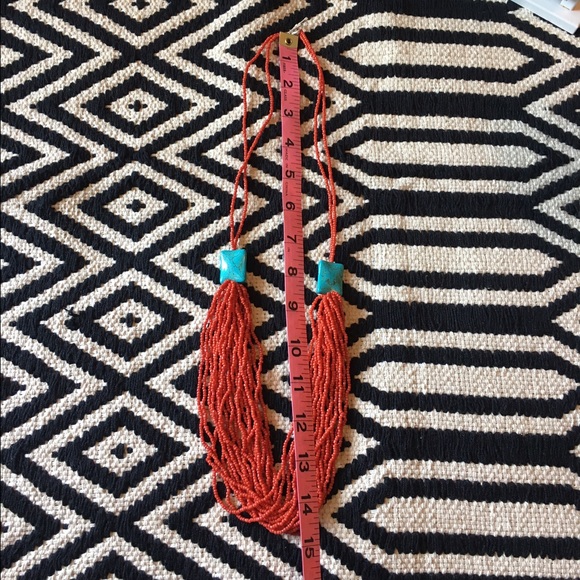 Coral turquoise necklace - Picture 2 of 4