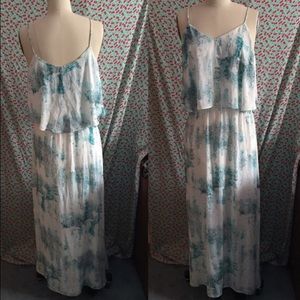 Chiffon maxi dress