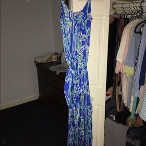 Lilly Pullitzer Bamboo Jumpsuit Size Medium