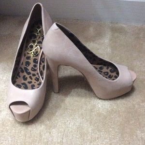 JESSICA SIMPSON platform Blush pink Heels Size 7