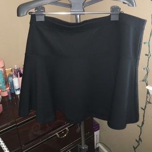 Black skater skirt
