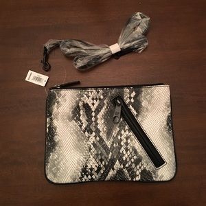 Gap Python clutch/cross body purse