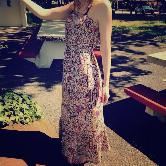 Kirra paisley maxi dress