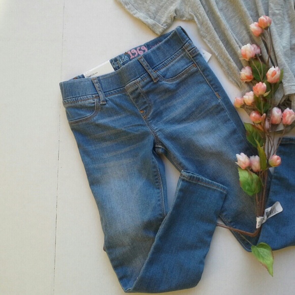 Gap elastic waist legging jeans