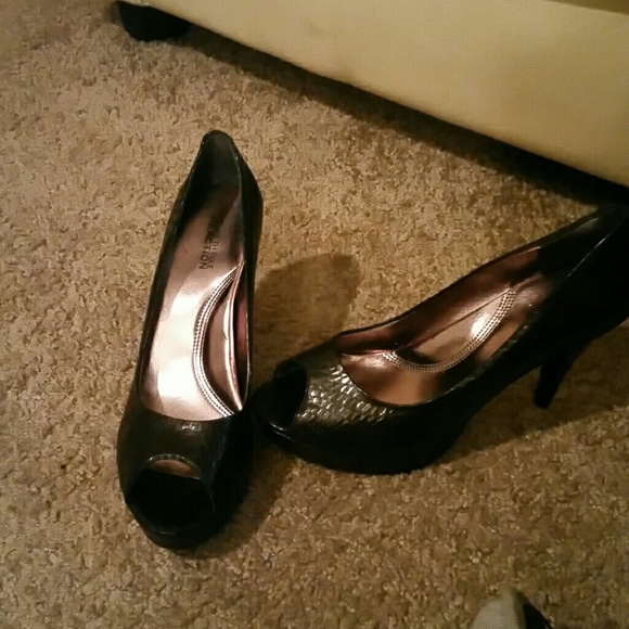 Platform brand new peep toe Shoes
