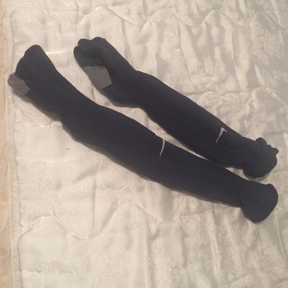 Nike Navy blue soccer socks