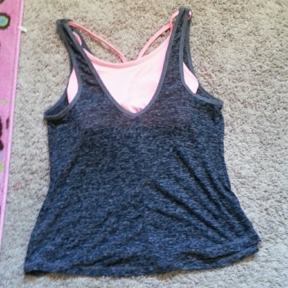 Old Navy Active Sports Bra attached To Tank Top