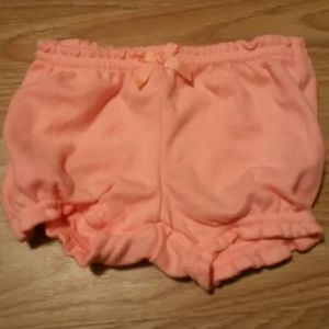 Peach romper shorts