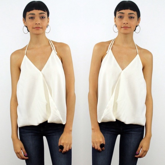 Halter ivory top!