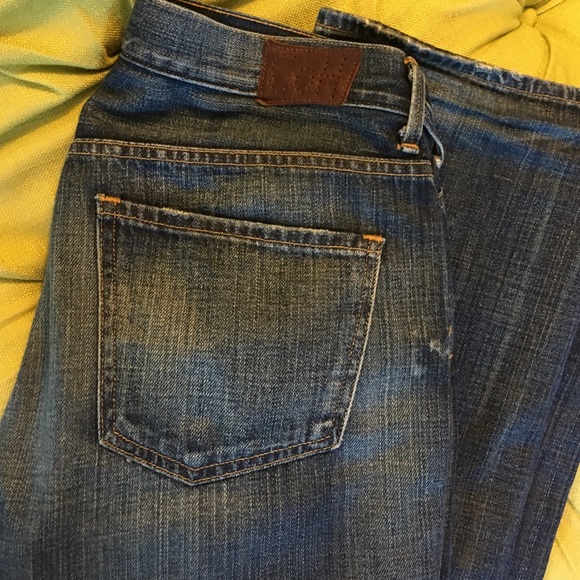 COH button fly boyfriend style bootcut Jean.