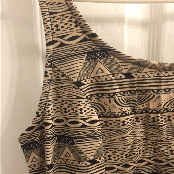 Tribal Print Skater Dress - Picture 2 of 4