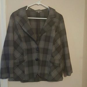 plaid jacket