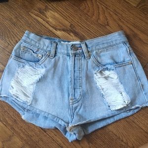 Brandy Melville Jean shorts