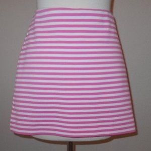 Lilly Pullitzer Hotty Pink ottoman stripe skirt