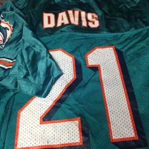 Miami Dolphins Jersey youth XL fits men's S