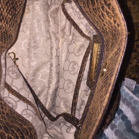 Michael Kors Special Edition Python Satchel - image 4