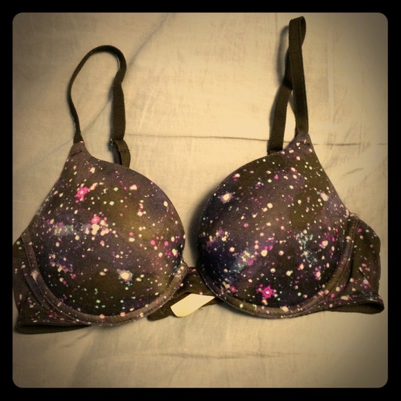 Victoria's Secret Pink Galaxy push up bra