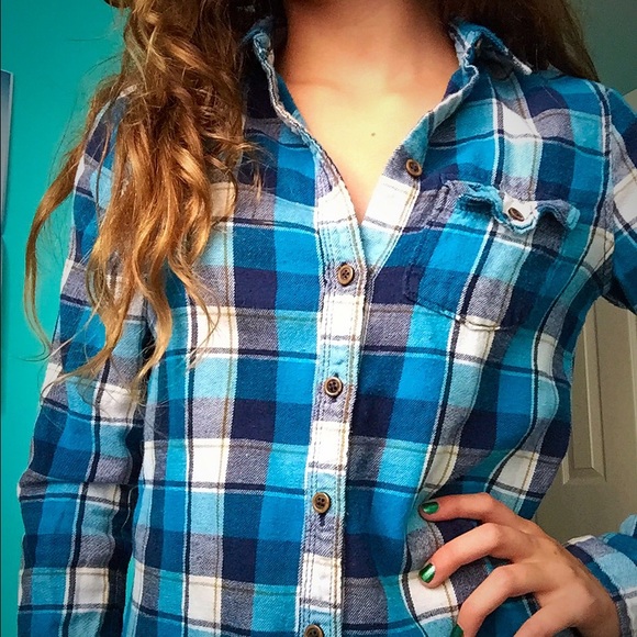 Abercrombie plaid shirt