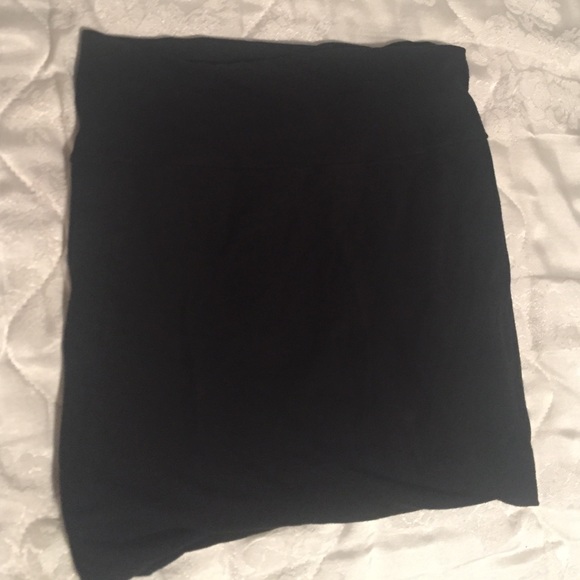 Small black pencil skirt