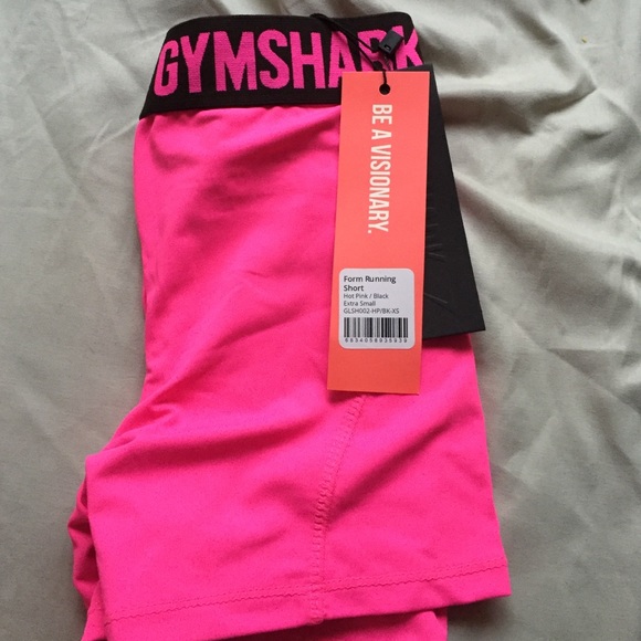 Gymshark pink shorts