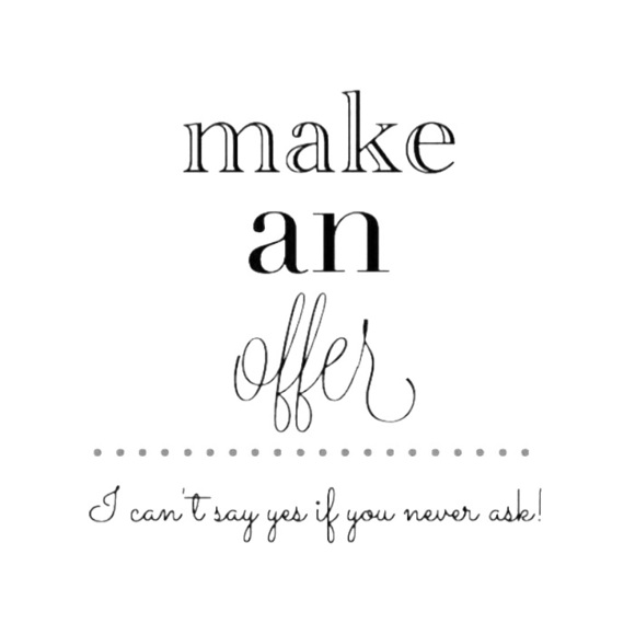 Accepting reasonable offers & bundle deals!
