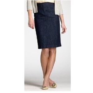 J Crew stretch denim skirt