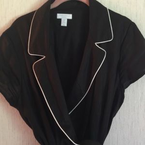 Plus size wrap dress