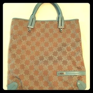 Tumi Magazine Carry Flat Tote Bag