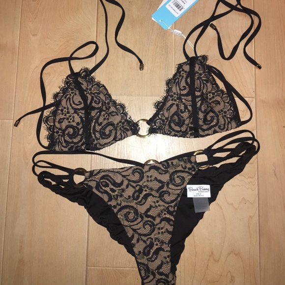 Beach Bunny swimwear XL top and bottoms