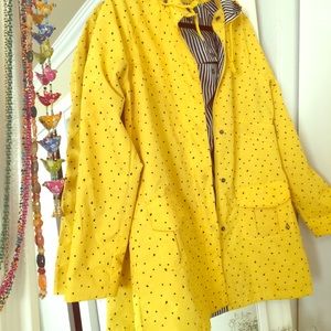 Volcom yellow raincoat