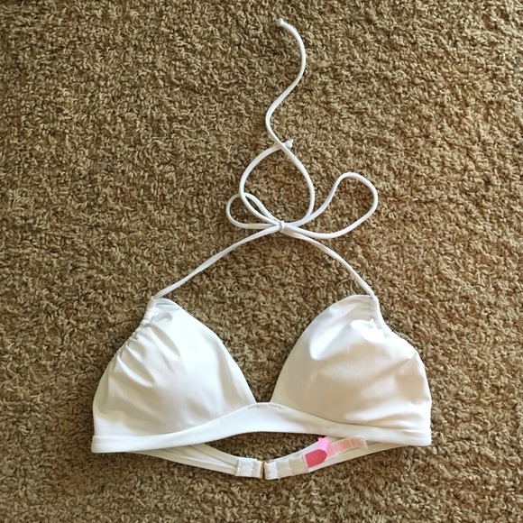 BRAND NEW WORN ONCE! Victoria's Secret white top