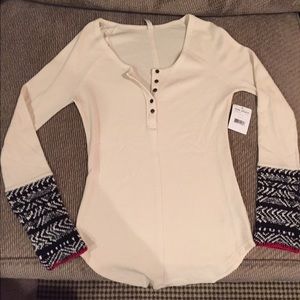 Free People Thermal. Size Large.