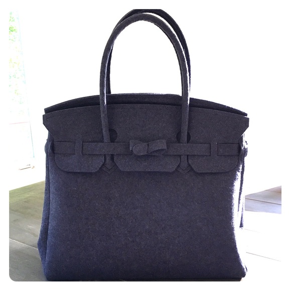 Birkin-style handbag new without tags