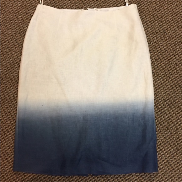 Jcrew ombré pencil skirt