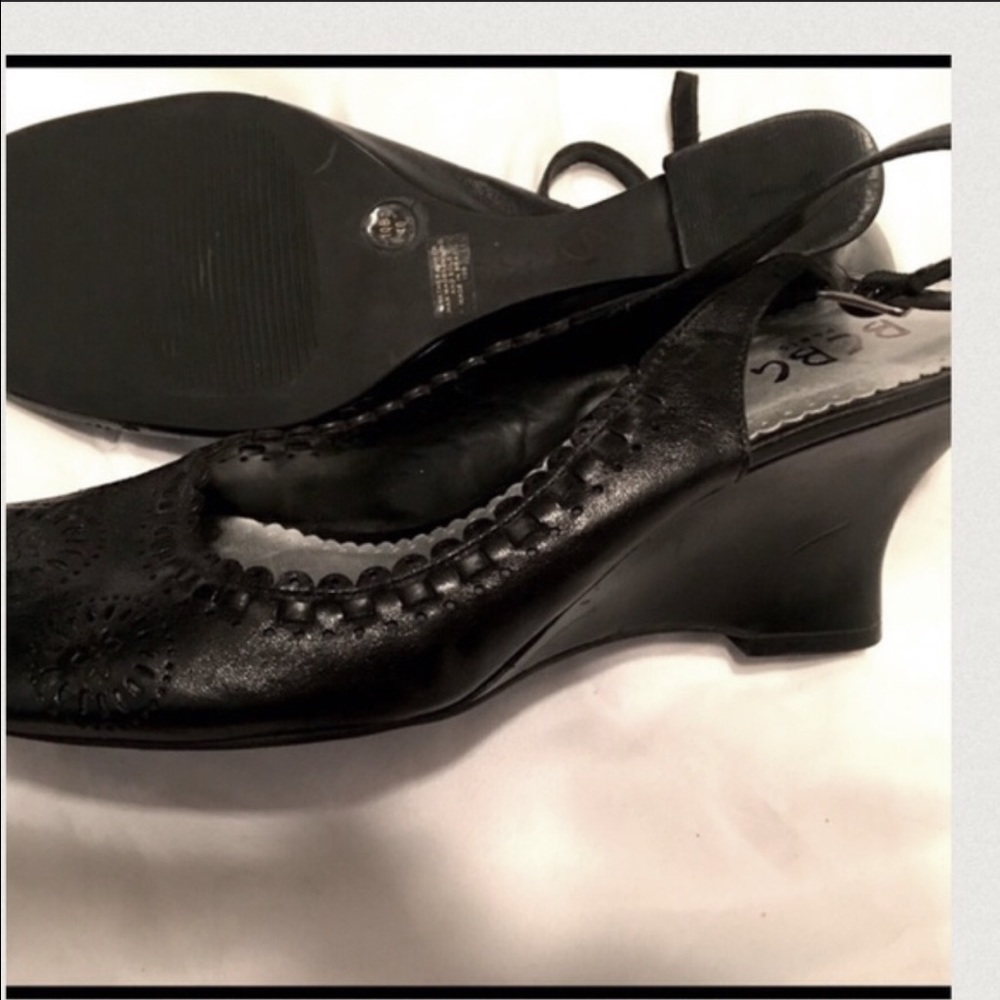 BCBG Paris wedge sandals