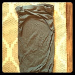 James Perse Olive Tube Top