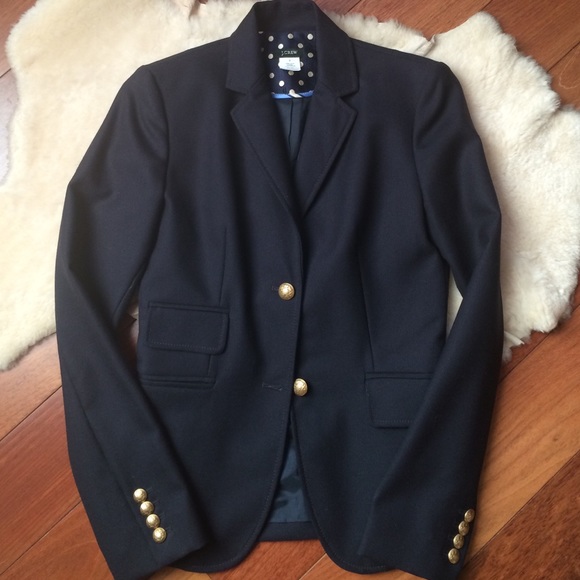 J. Crew Jackets & Blazers - J. Crew Wool Schoolboy Blazer Size 0