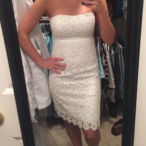 White lace Lilly Pulitzer